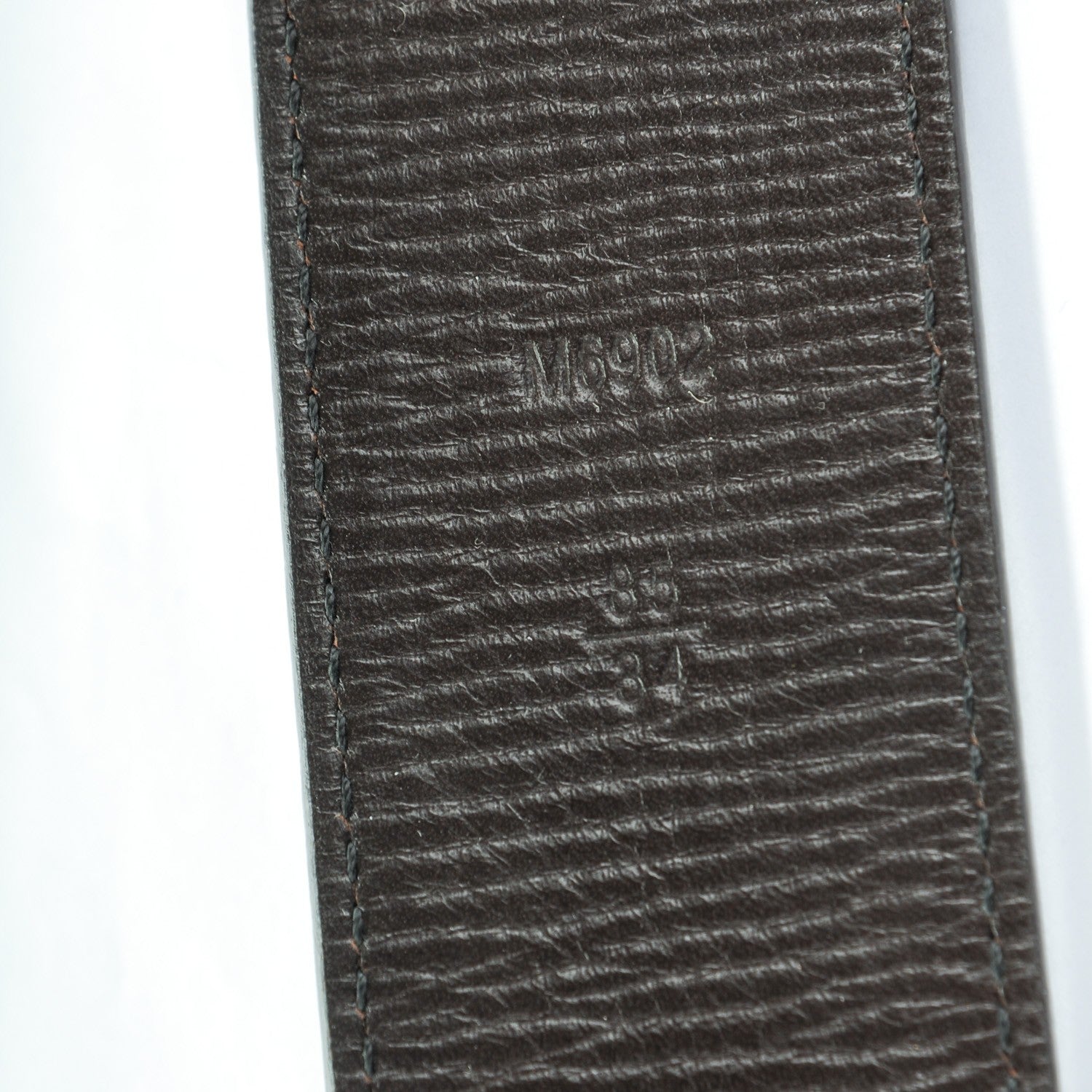 Louis Vuitton Utah LV Initiales 40mm Belt 85 34 Coffee 3 of 7