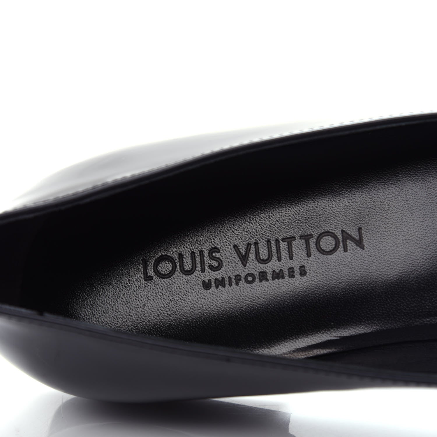 Louis Vuitton Patent Uniformes Ballet Flats 35 Black 8 of 10