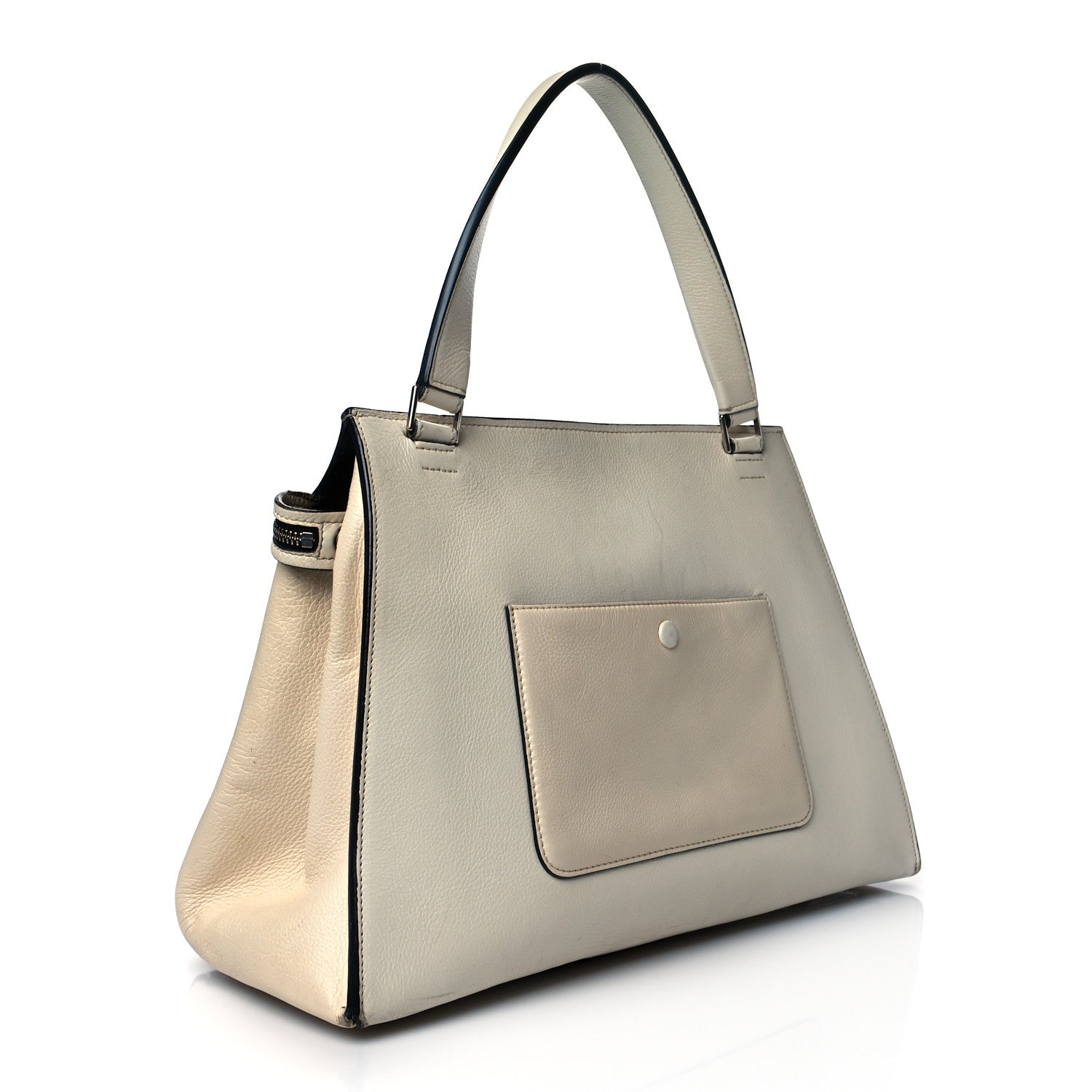 Celine Grained Calfskin Large Edge Shoulder Bag 2 of 14