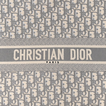 Christian Dior Oblique Large Book Tote Grey 7 of 10