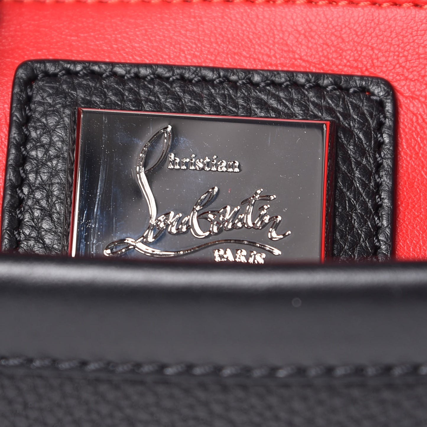 Pebbled Calfskin Small Rubylou Shoulder Bag Black