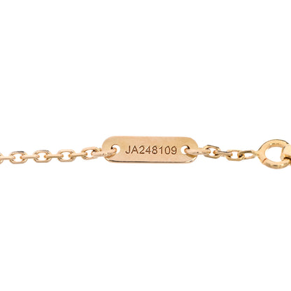 Van Cleef & Arpels 18K Yellow Gold Diamond Mini Frivole Pave Bracelet 4 of 4