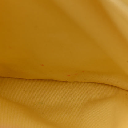 Chanel Mixed Fibers Large Shopping Bag Yellow Brown 8 of 15