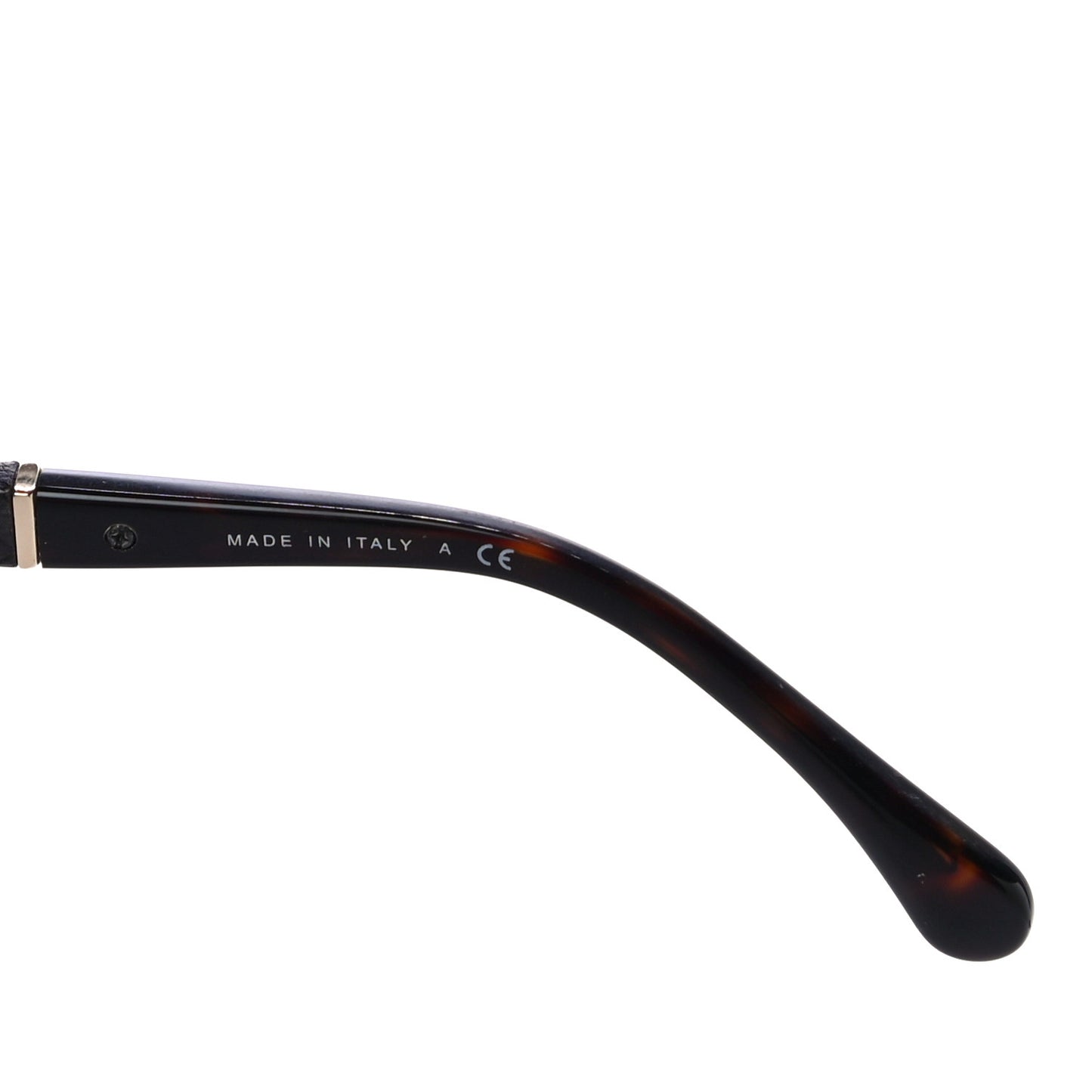 Lambskin Quilted CC Aviator Sunglasses 4195 Brown Gold