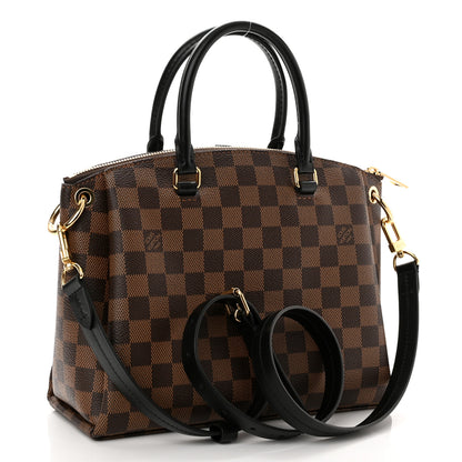 Louis Vuitton Damier Ebene Odeon Tote PM Black 3 of 9