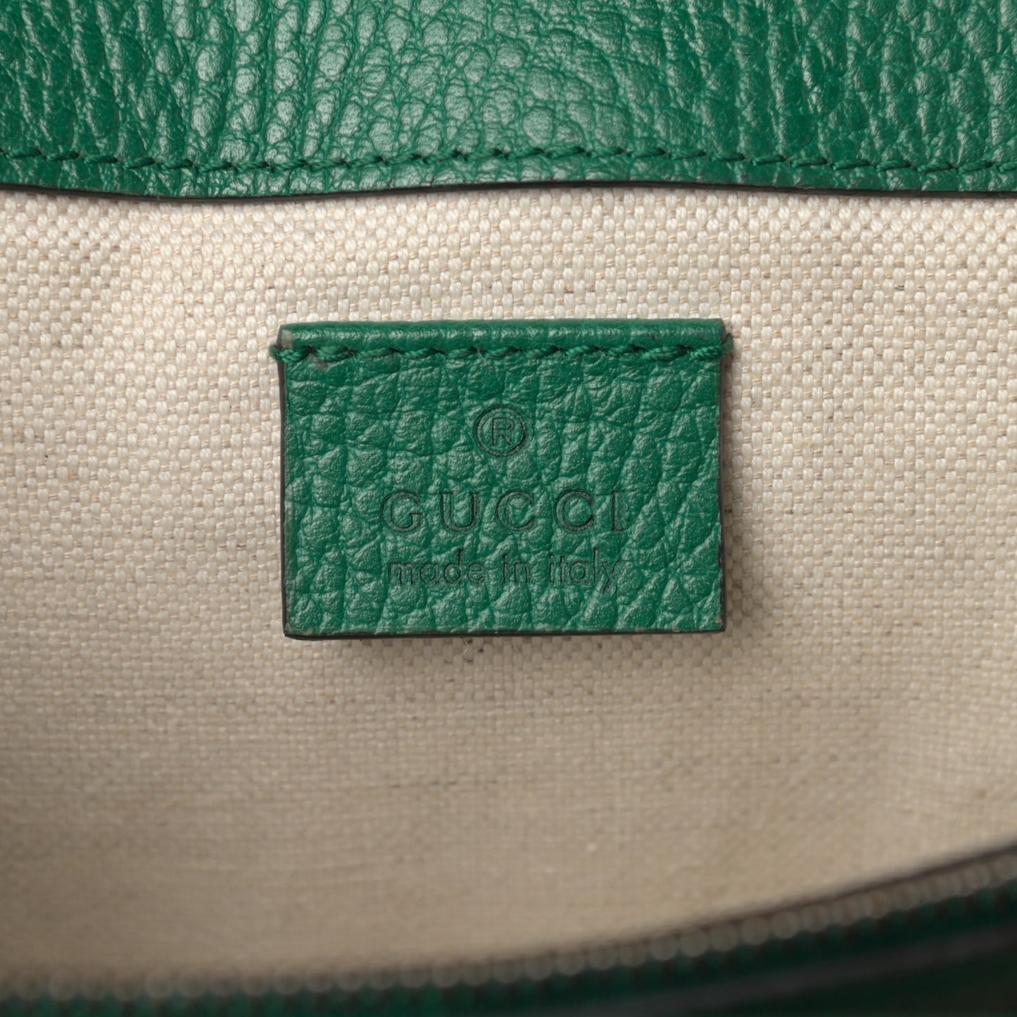 Pebbled Calfskin Small Dionysus Shoulder Bag Emerald