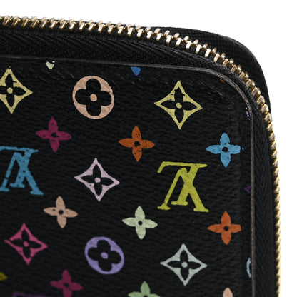 Louis Vuitton Monogram Multicolor Zippy Wallet Black Grenade 13 of 13