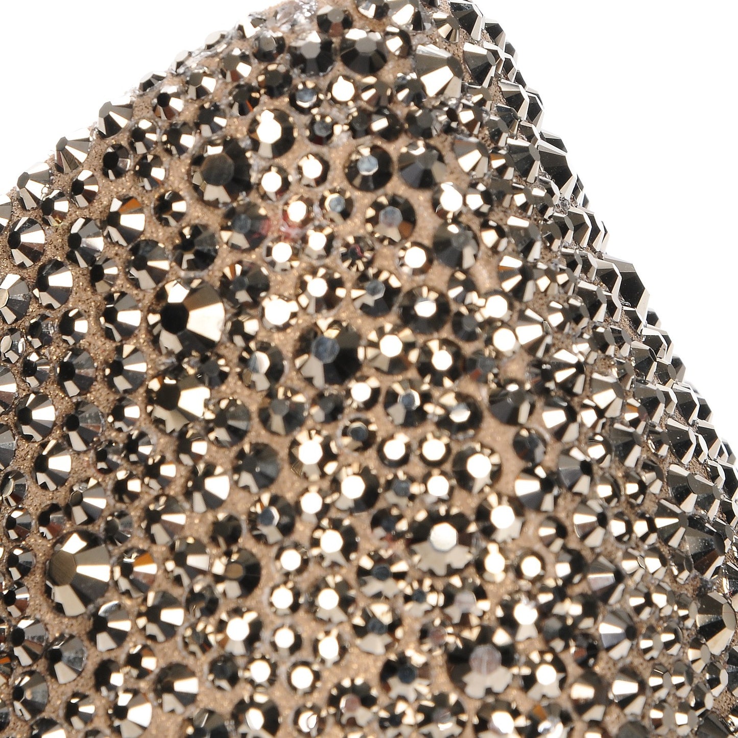 Suede Burma Strass Vendome 120 Pumps 39 Light Gold