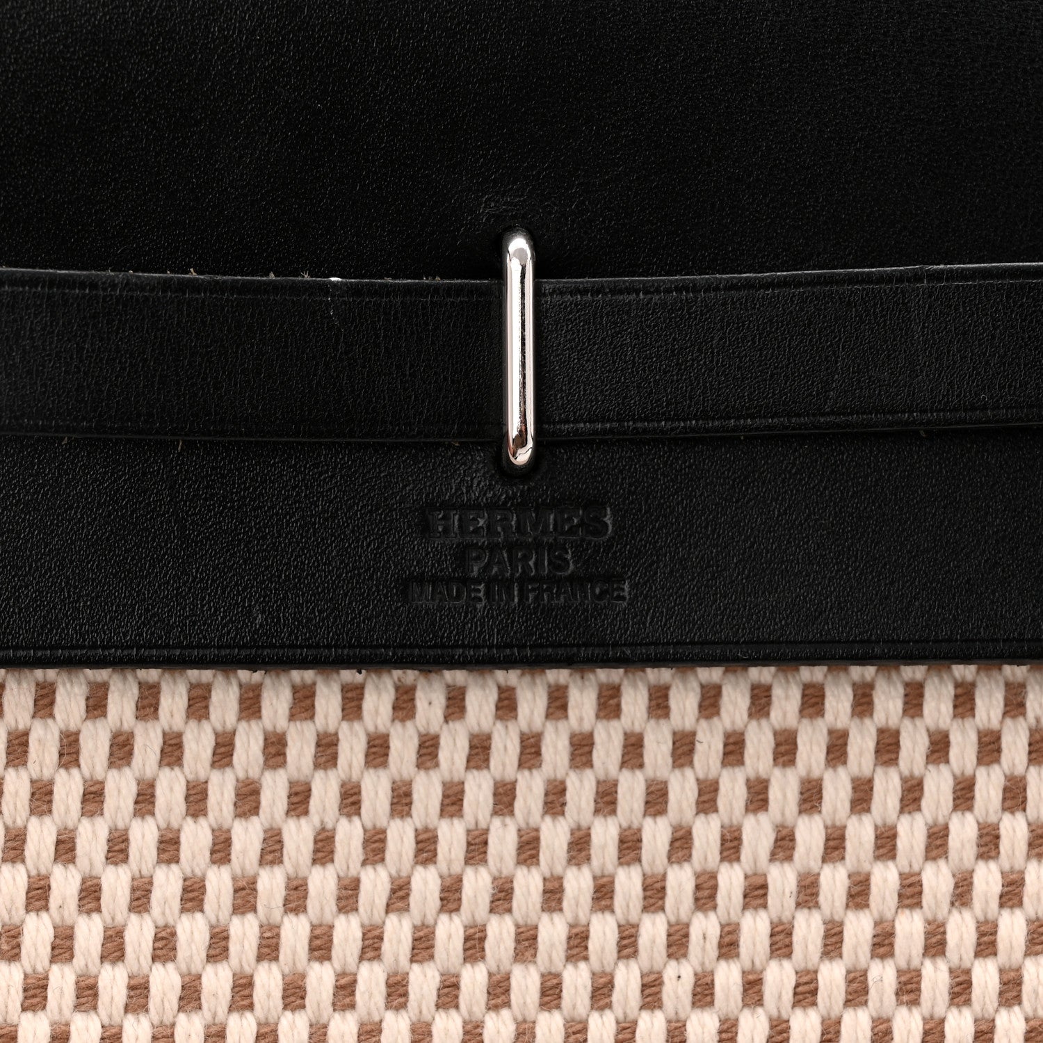 Hermes Toile Herbag TPM Natural Black 7 of 11