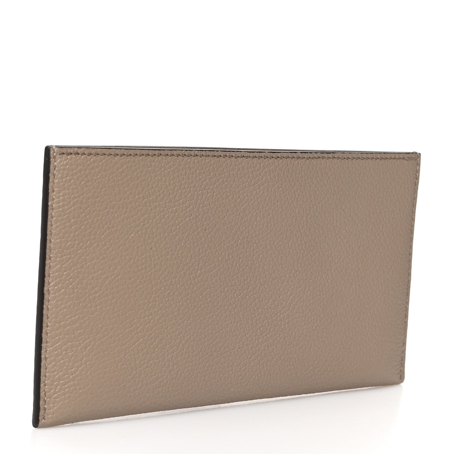Louis Vuitton Calfskin Felicie Chain Wallet Card Holder Insert Tourterelle 3 of 6