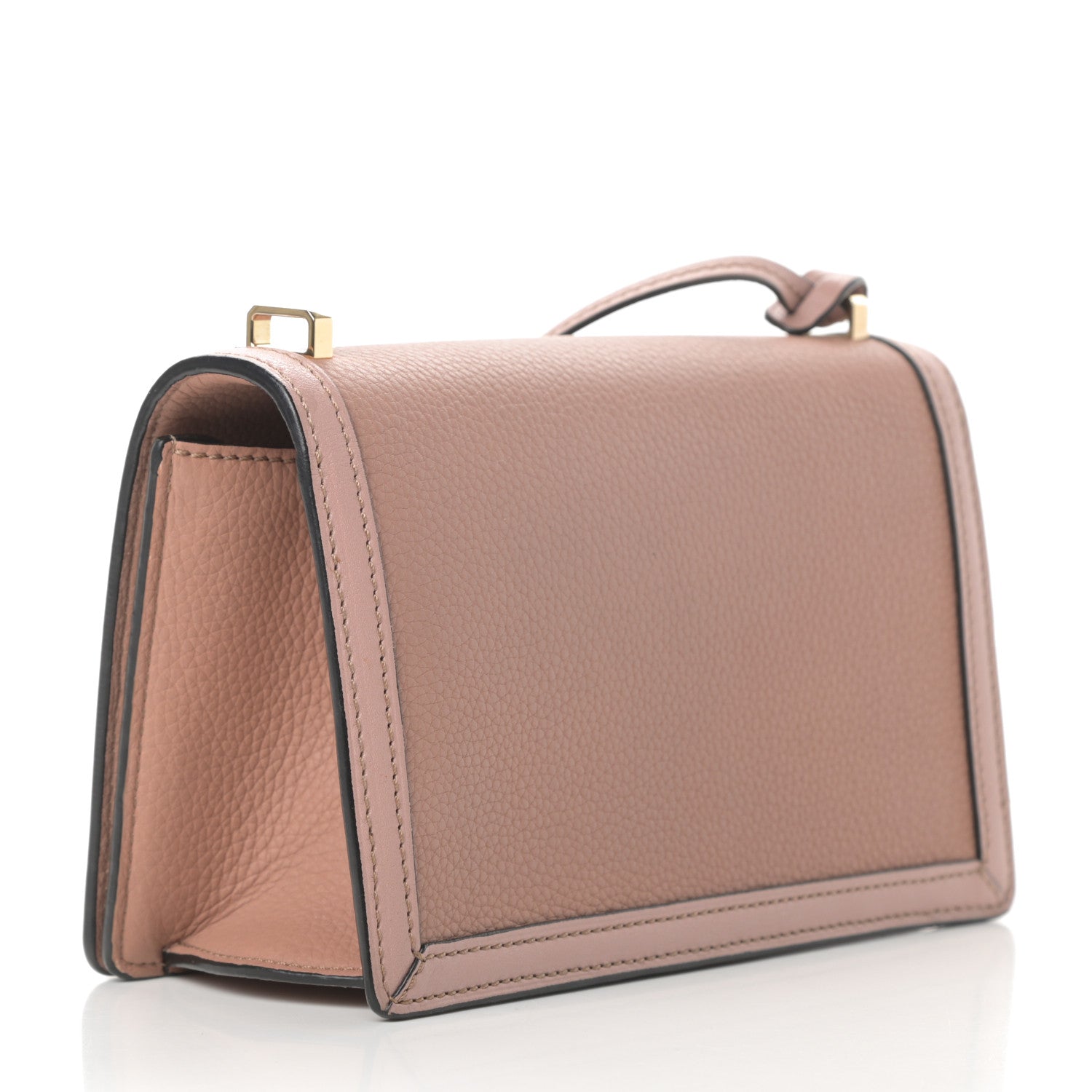 Loewe Calfskin Small Barcelona Shoulder Bag Pink 3 of 10