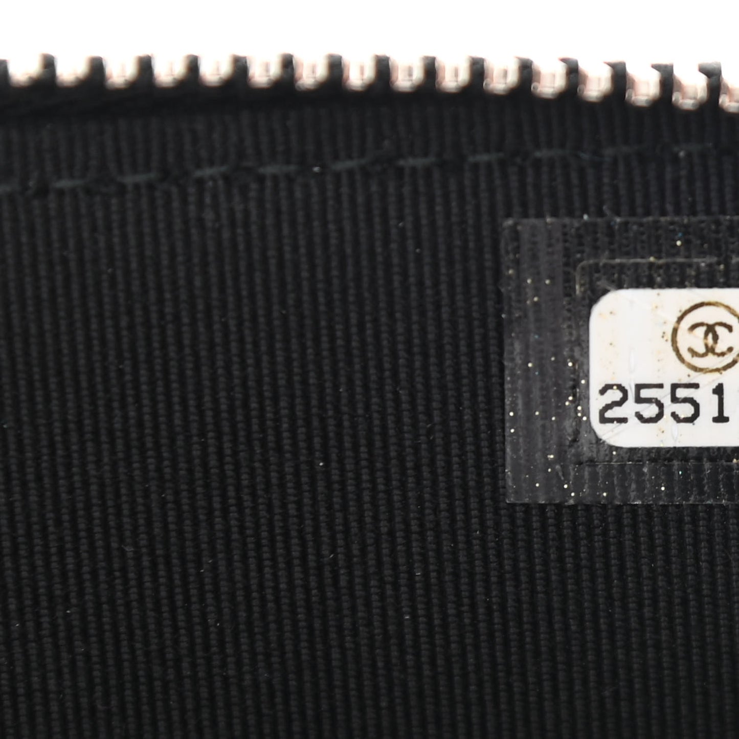 Lambskin Quilted CC Box Clutch With Chain Black