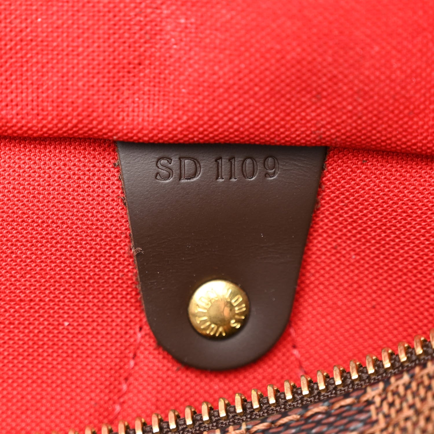 Louis Vuitton Damier Ebene Speedy 30 7 of 10