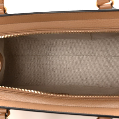 Gucci Dollar Calfskin Large Soho Top Handle Satchel Camelia 5 of 10