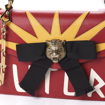 Gucci Calfskin Osiride Future Top Handle Bag Red 12 of 12