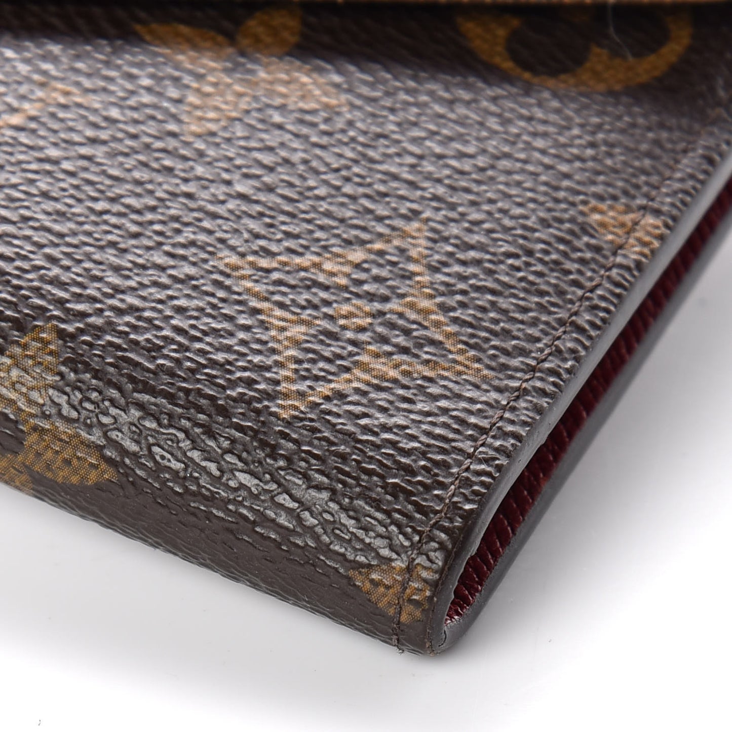 Monogram Josephine Wallet Red