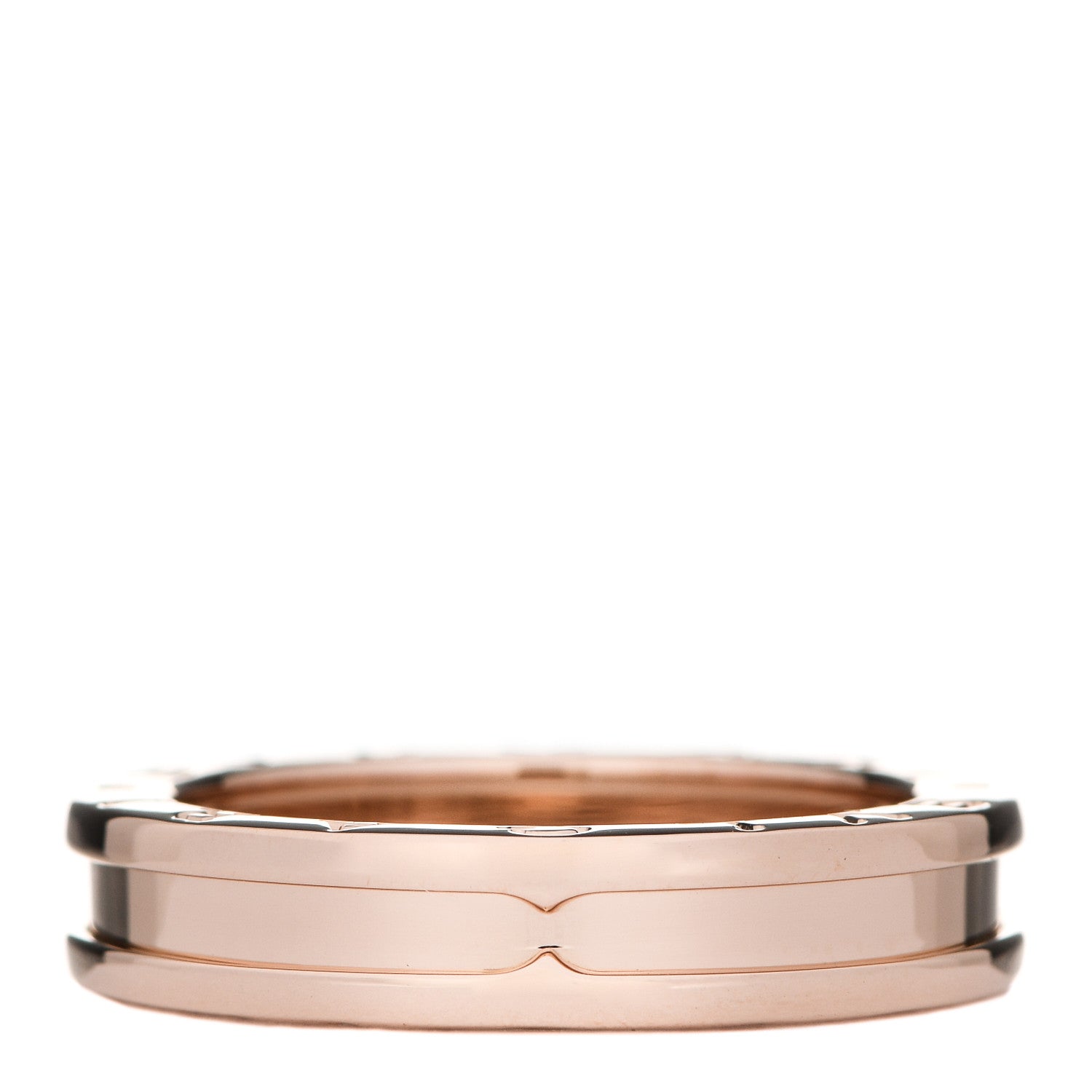 Bulgari 18K Rose Gold B.Zero1 One-Band Ring 59 8.75 3 of 7