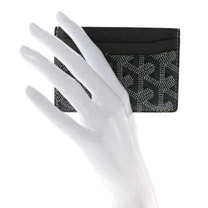 Goyard Goyardine Saint Sulpice Card Holder Grey 2 of 8