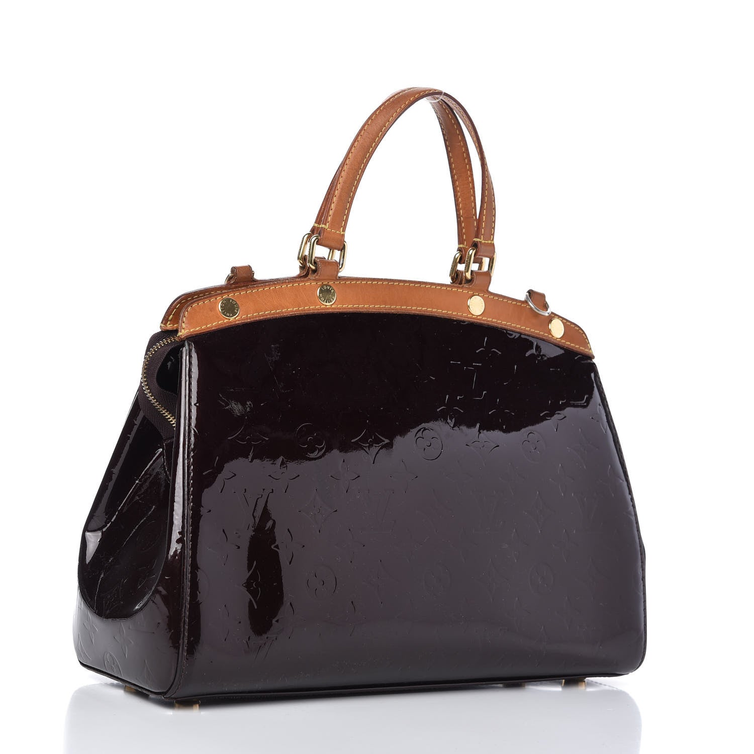 Louis Vuitton Vernis Brea MM Amarante 3 of 9