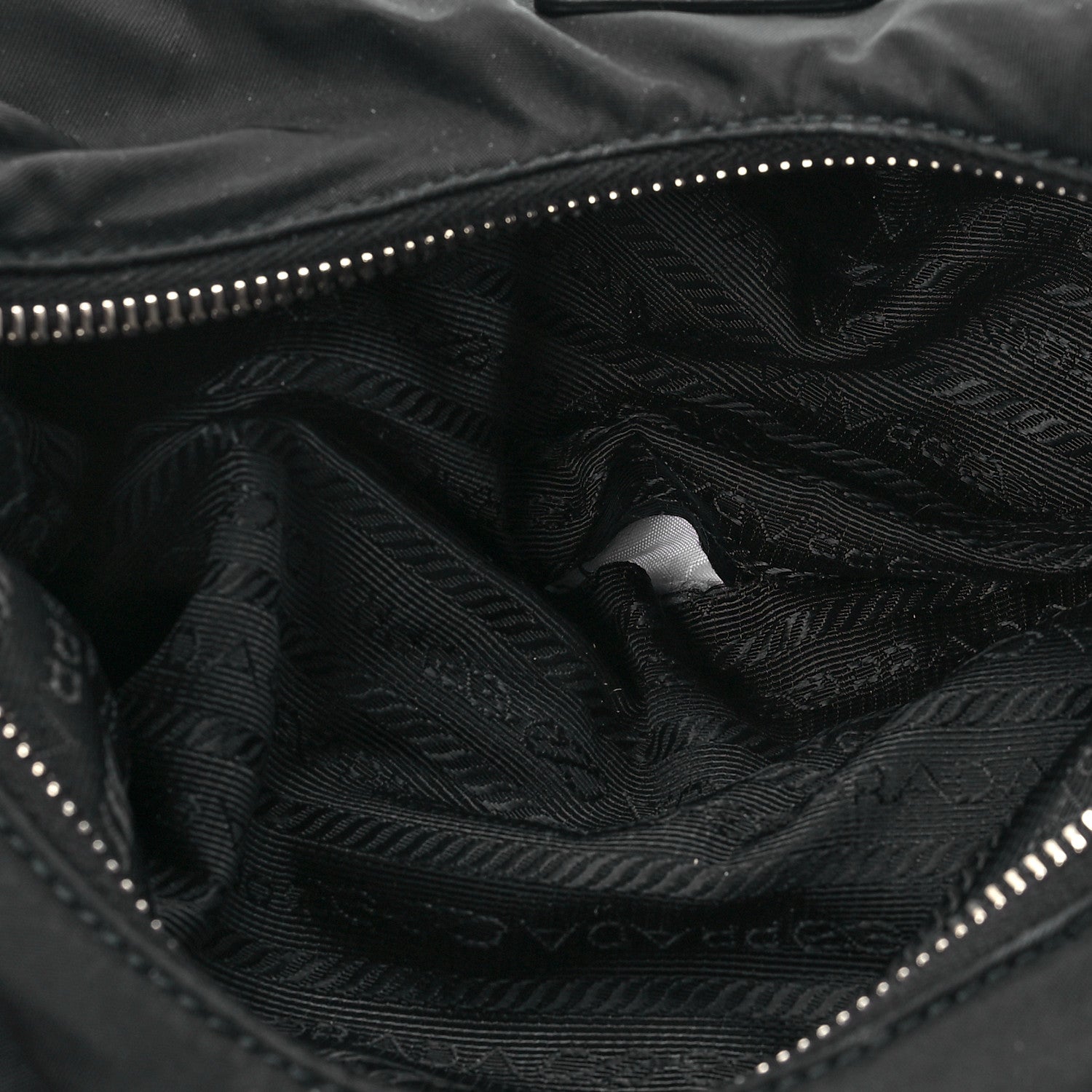 Prada Tessuto Nylon Saffiano Re-Edition 2006 Shoulder Bag Black 5 of 8