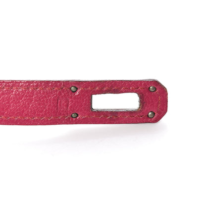 Hermes Chevre Mysore Kelly Longue Wallet Rose Shocking 9 of 13