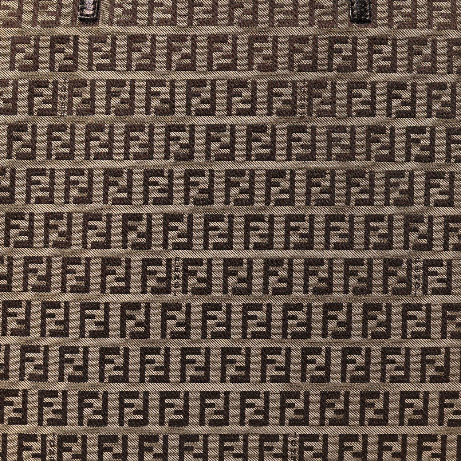 Fendi Zucchino Tote Brown 8 of 12