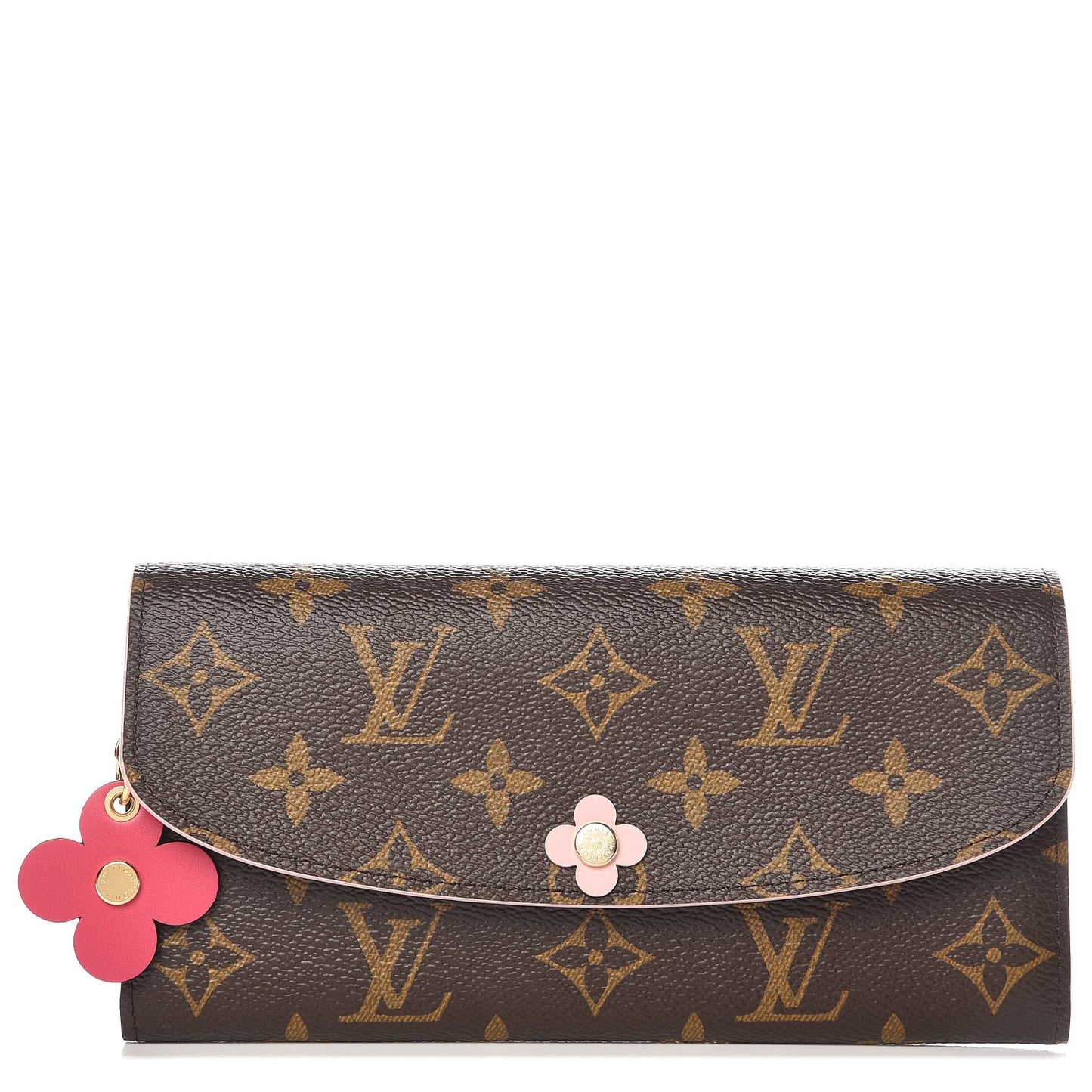 Monogram Bloom Flower Emilie Wallet