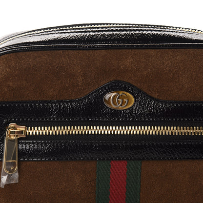 Gucci Suede Small Ophidia Belt Bag 75 30 Brown 11 of 11