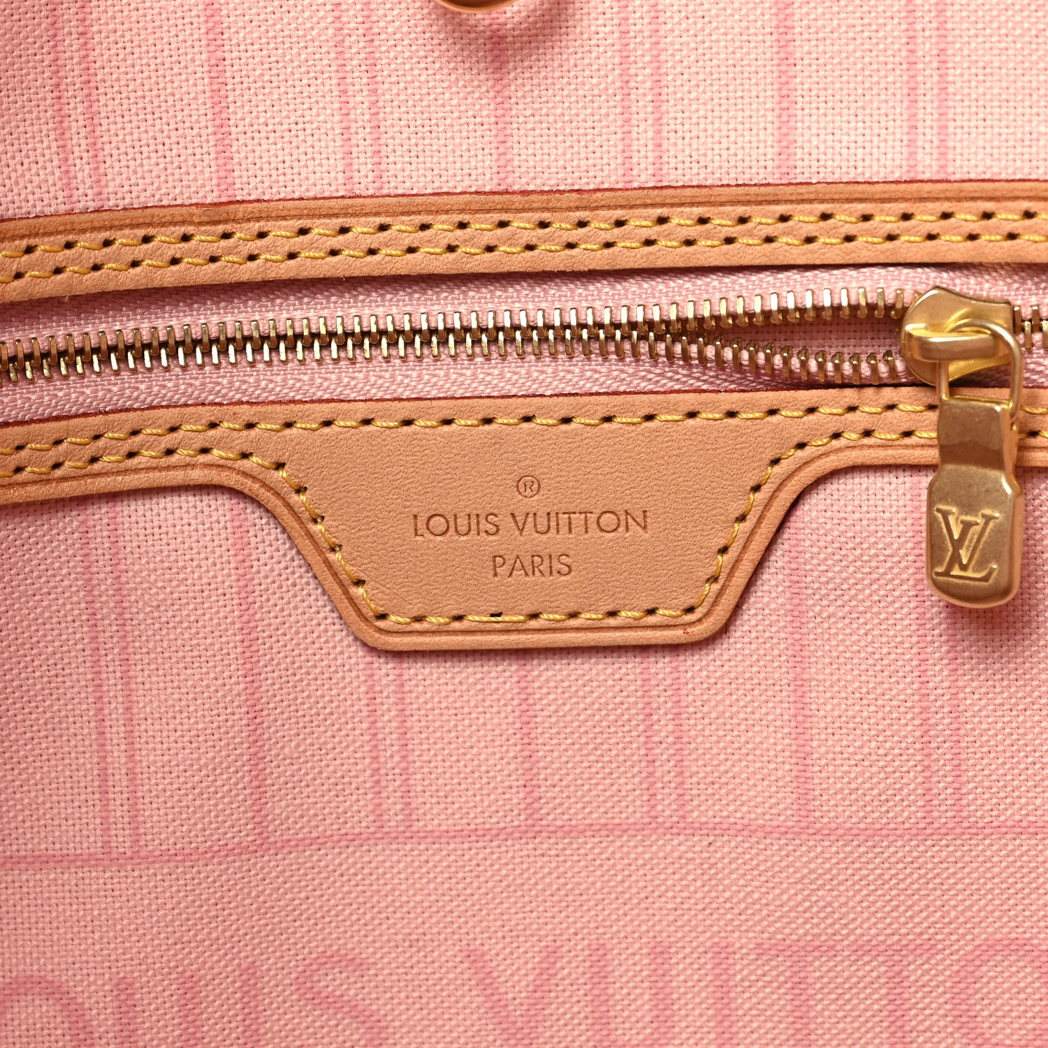 Louis Vuitton Damier Azur Neo Neverfull MM Rose Ballerine 7 of 10