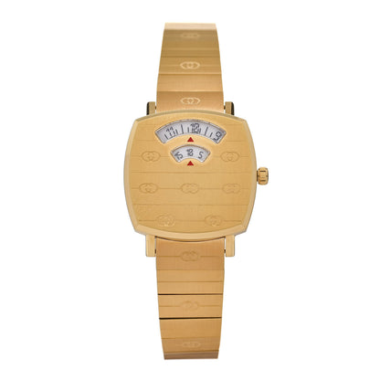 Gucci Stainless Steel 27mm Grip Quartz Watch Gold 1 of 5