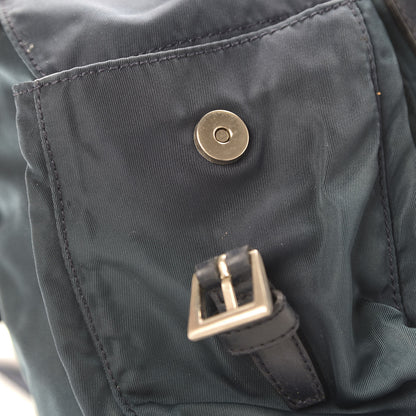 Prada Tessuto Nylon Vela Small Backpack Baltico 9 of 11
