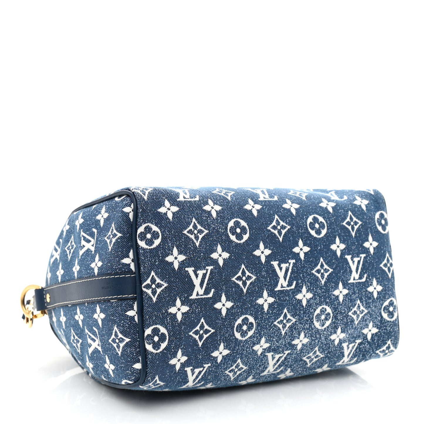 Monogram Jacquard Denim Speedy Bandouliere 25 Bleu