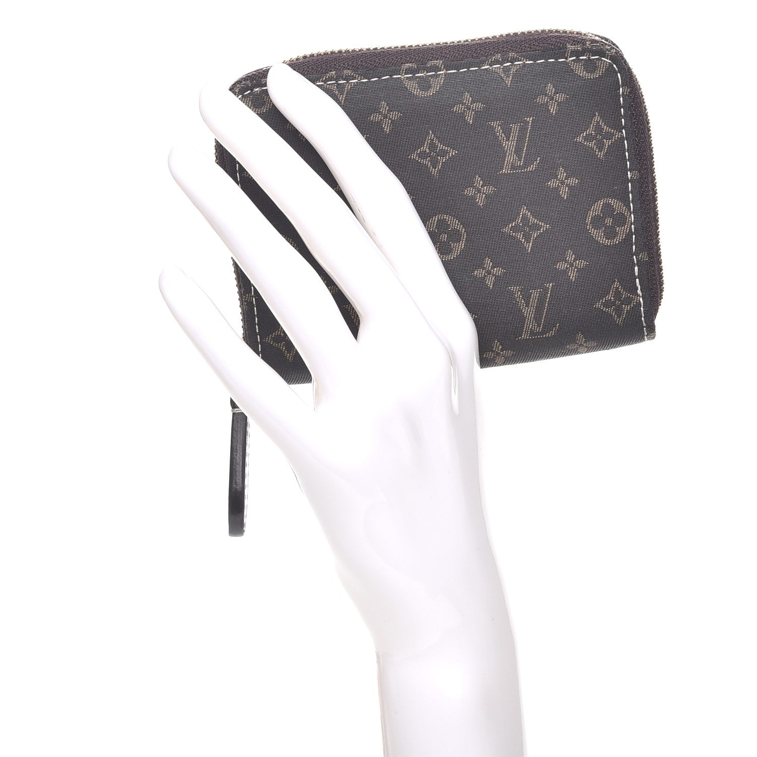 Louis Vuitton Monogram Idylle Zippy Coin Purse Fusain 2 of 8