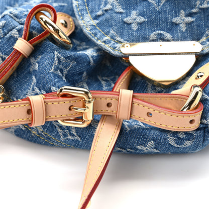 Louis Vuitton Denim Venice Backpack Blue 13 of 13