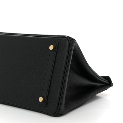 Hermes Togo Birkin 30 Black 10 of 11