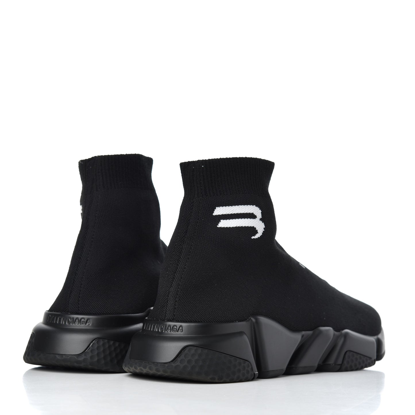 Neoprene Knit Soccer Mens Speed Sneakers 42 Black