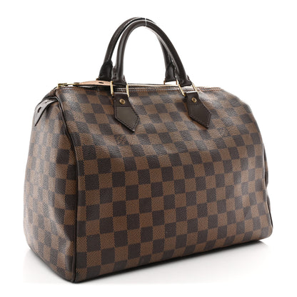 Louis Vuitton Damier Ebene Speedy 30 3 of 10