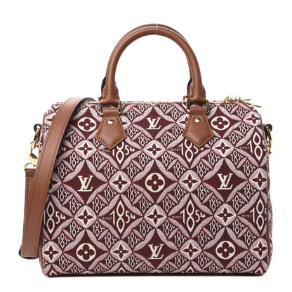 Louis Vuitton Jacquard Since 1854 Speedy Bandouliere 25 Bordeaux 1 of 12