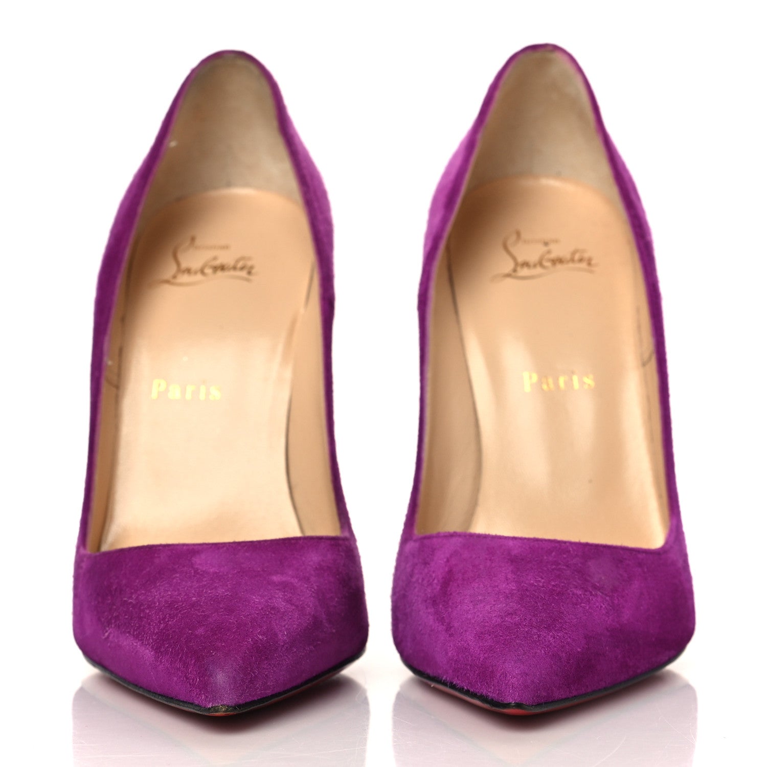 Christian Louboutin Suede So Kate 120 Pumps 38.5 Orchidee 2 of 9