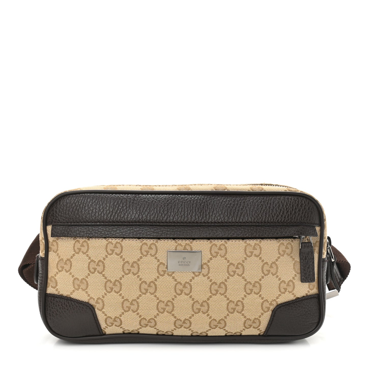 Monogram Belt Bag Brown