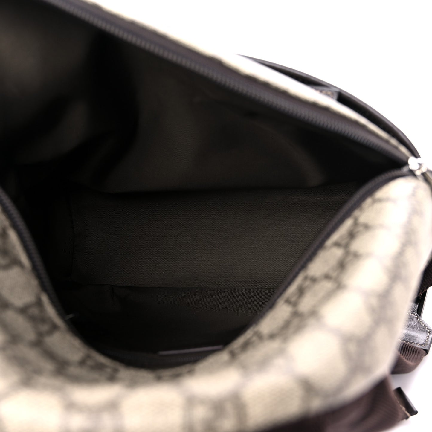 GG Supreme Monogram Margaux Calfskin Childrens Day Backpack Beige Ebony Cocoa Dark Chocolate