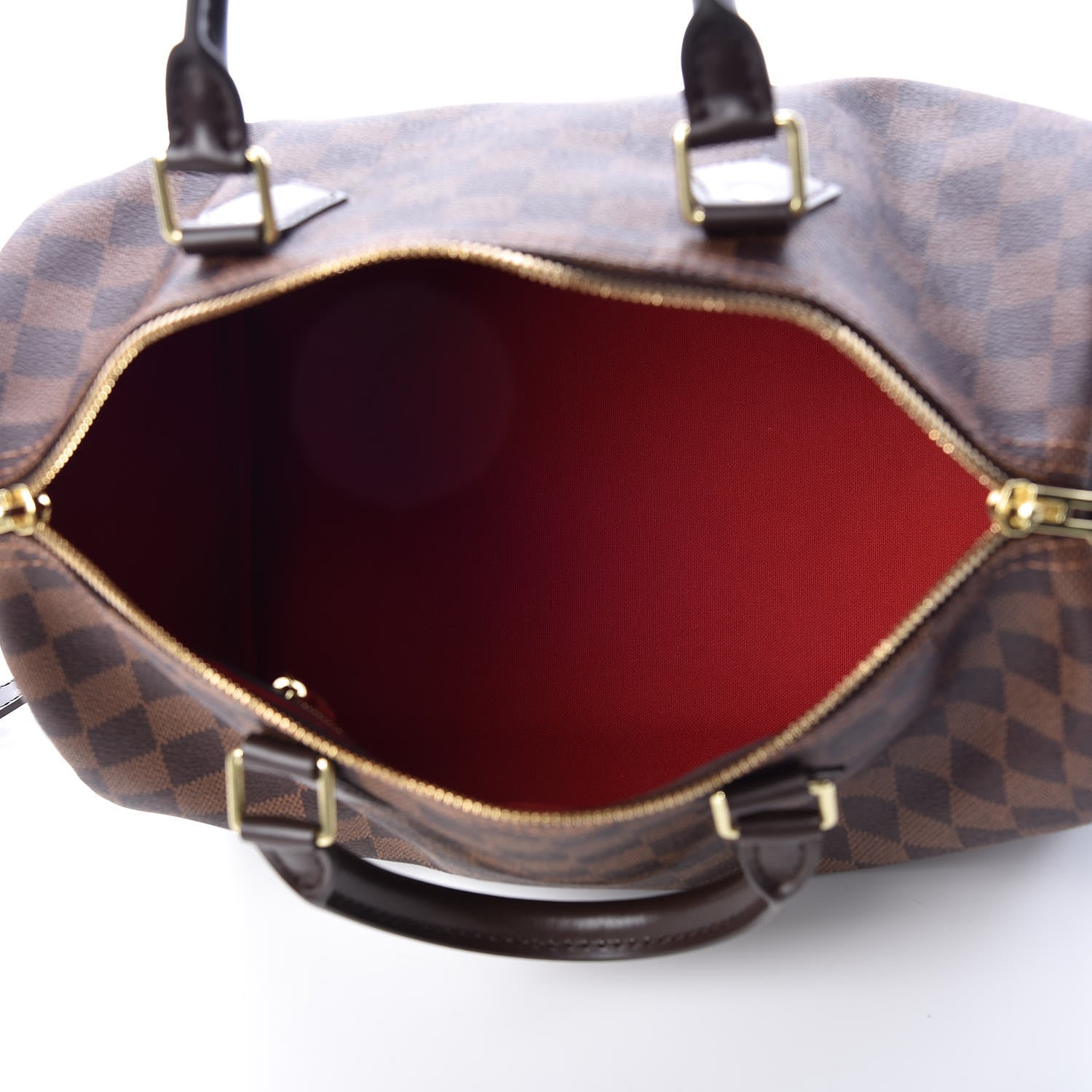 Louis Vuitton Damier Ebene Speedy Bandouliere 30 7 of 9