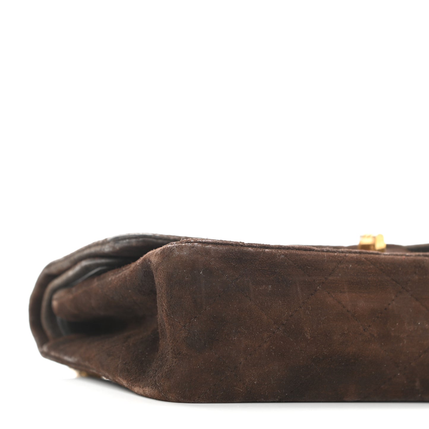 Suede Quilted 2.55 Reissue 225 Flap Brown