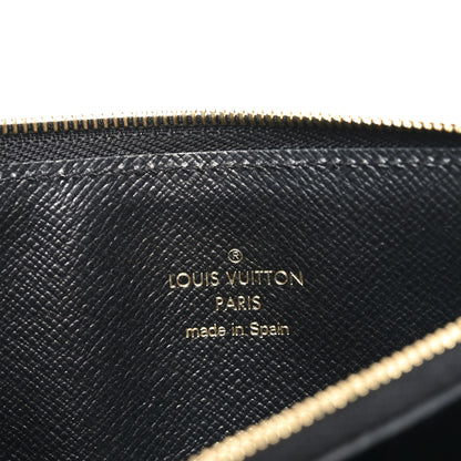 Louis Vuitton Monogram Slim Purse Black 6 of 7