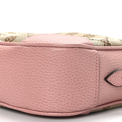 Gucci Monogram Mini Bree Messenger Bag Beige Soft Pink 10 of 10