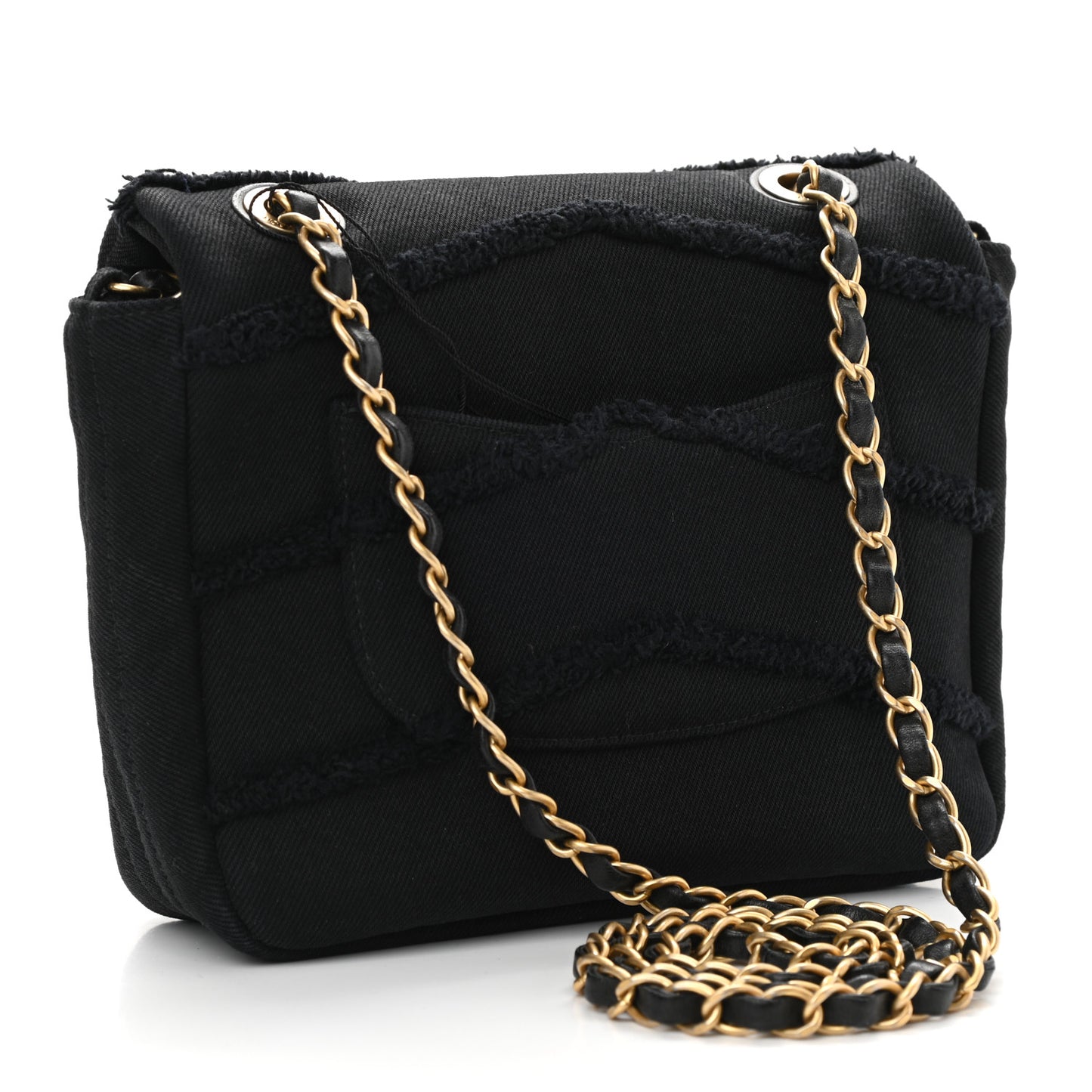 Denim Coco Flap Black