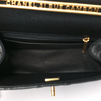Chanel Caviar Quilted 31 Rue Cambon Top Handle Flap Black 5 of 11