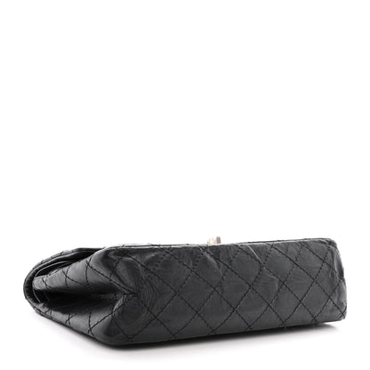 Chanel Aged Calfskin Quilted 2.55 Reissue 225 Flap Black 4 of 11