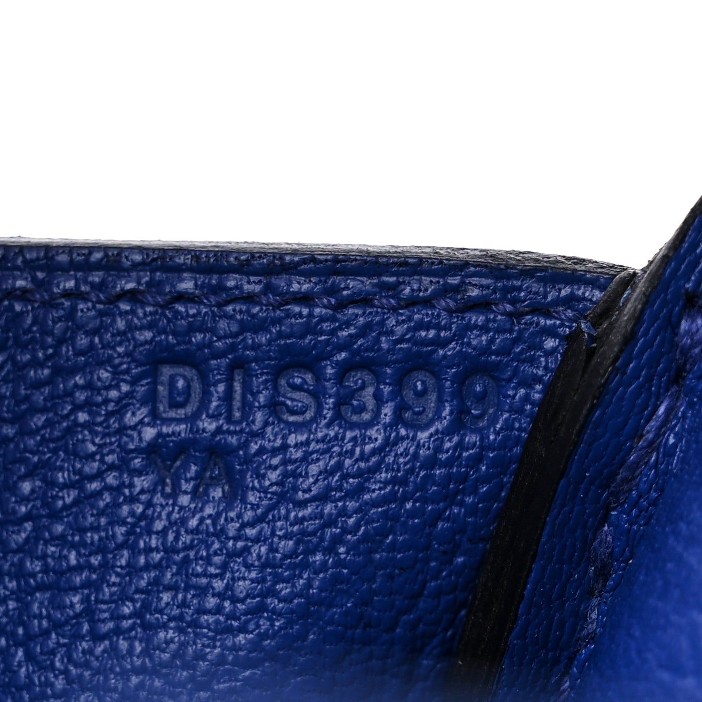 Togo Horseshoe Birkin 35 Bleu Royal