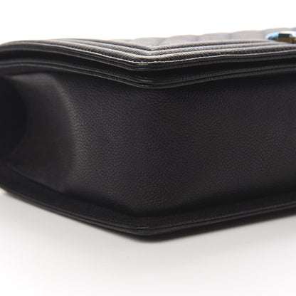 Chanel Caviar Quilted New Medium Boy Flap Black 8 of 11